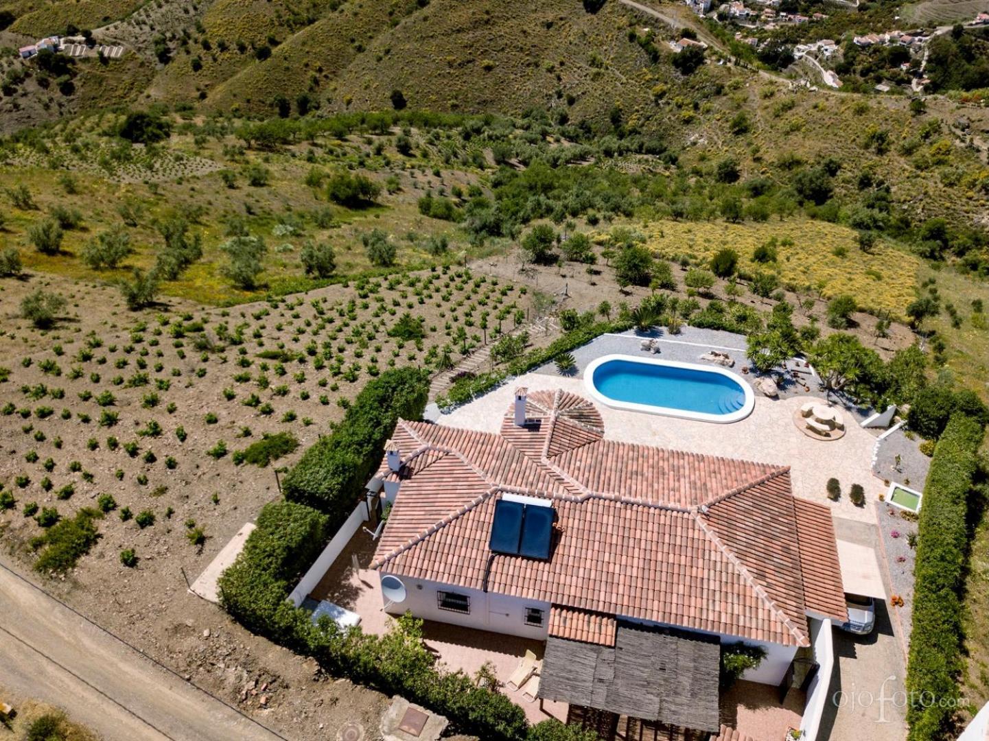 Casa Lucia Villa Canillas de Aceituno Eksteriør billede